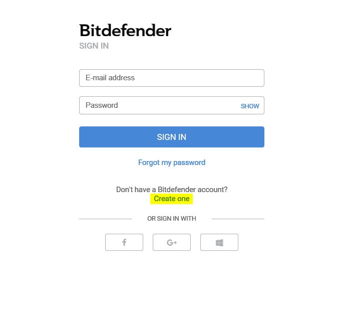 راهنمای نصب و فعال سازی آنتی ویروس بیت دیفندر-Bitdefender Activation