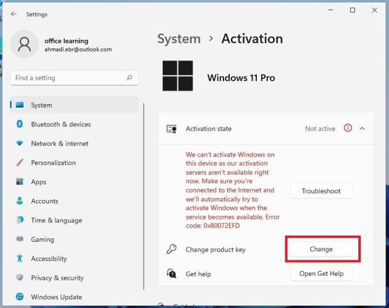 فعال سازی ویندوز 11 - Windows 11 Activation
