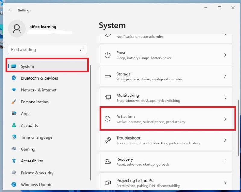فعال سازی ویندوز 11 - Windows 11 Activation