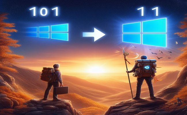 آپگرید رایگان از ویندوز 10 به ویندوز 11 Upgrade Windows 10 to 11