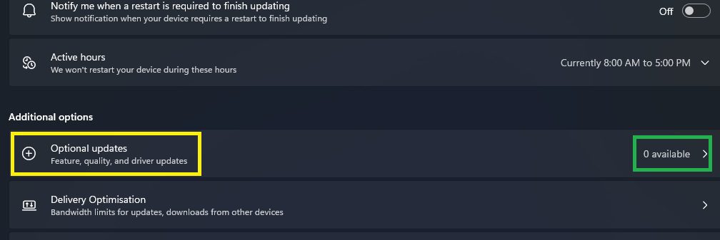 Restart پس از نصب آپدیتهای ویندوز 11