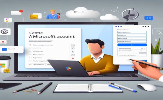 آموزش ساخت حساب کاربری مایکروسافت-Create Microsoft Account