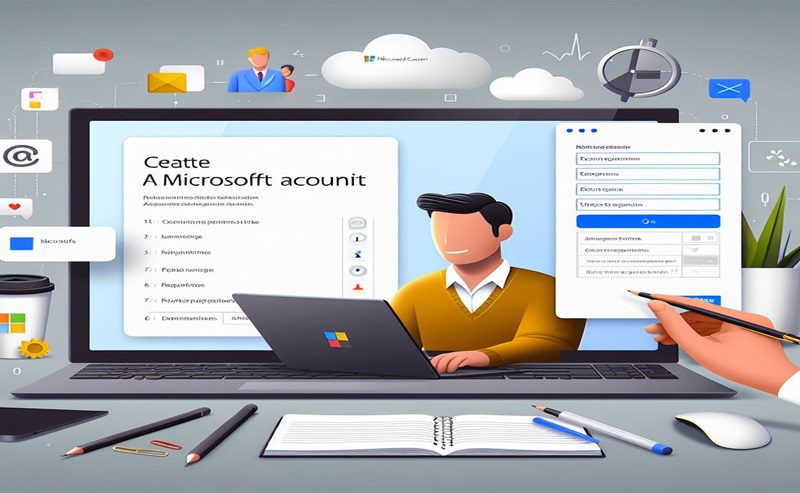 آموزش ساخت حساب کاربری مایکروسافت-Create Microsoft Account