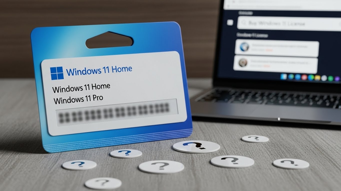 سوالات متداول خرید لایسنس ویندوز 11 اورجینال FAQ کامل